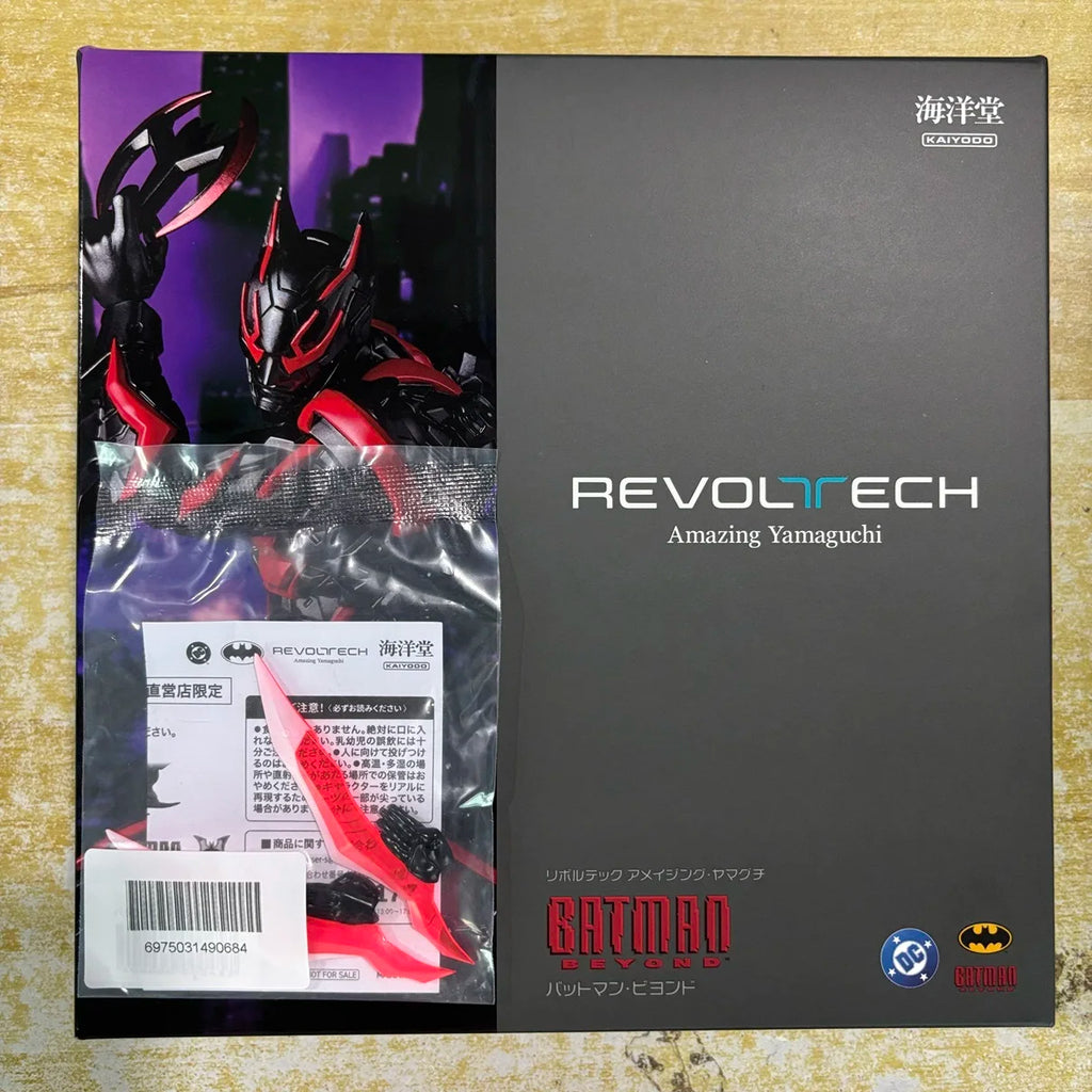 In Shock Original Box KAIYODO Amazing Yamaguchi Revoltech Batman Beyond Action Collectible Model  Assemble Toys Gift