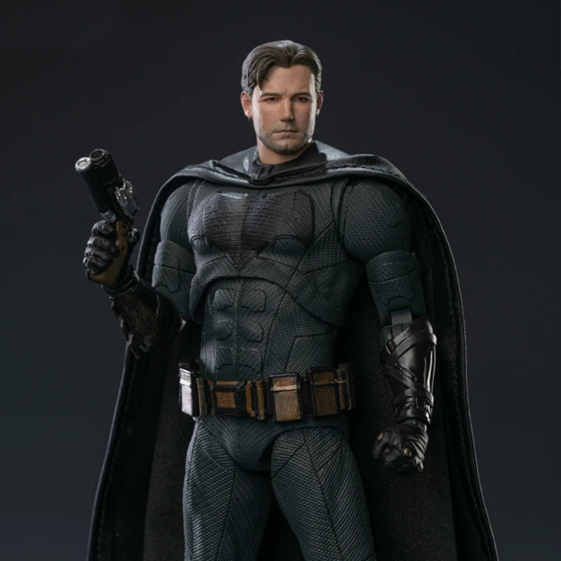 DC Batman Fondjoy Justice League Light Armor Batman Model Limited Head Sculpt Action Figures 19cm Collect Ornaments Boys Gifts