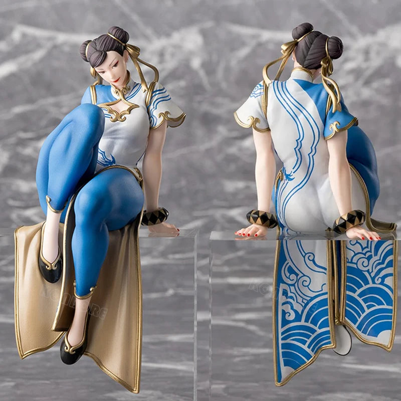 14cm Street Fighter Chun Li Anime Game Figure Ryu/Ken Masters Action Figure Guile/Zangief Figurine Collectible Model Doll Toys