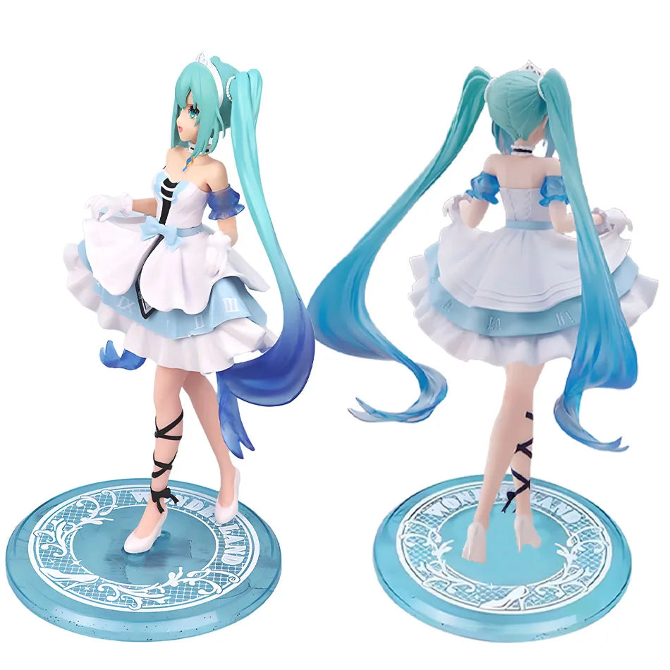 21cm Sexy Girl  Miku Anime Figure Fashion Subclture Miku Action Figure Christmas Gift PVC Collection Model Doll Toys