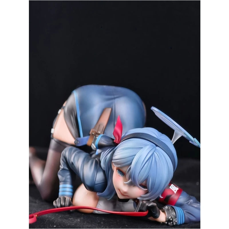 2 Styles Blue Archive Amau Ako Kneeling & Standing Pose Anime Figure Set Collectible Statue Desktop Decoration Gift