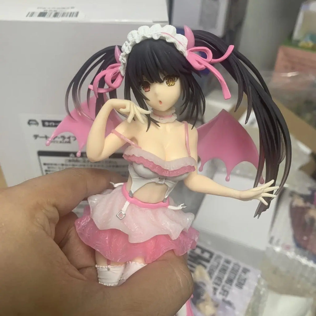 Date A Live Figur Tokisaki Kurumi Figuren Bademode Figurine Pvc Hübsches Mädchen Puppensammlung Schreibtischdekoration Spielzeug Festivalgeschenke