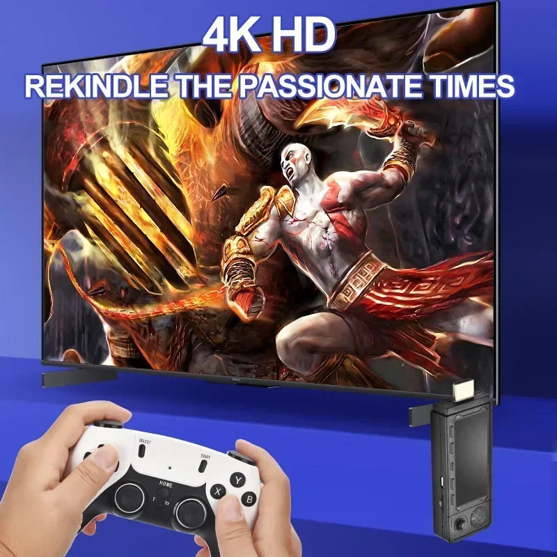 X9 PRO Game Stick 4K Retro Video Game Console Classic Gaming Console 64GB 30000 Games 2.4G Wireless Gamepad play station 4