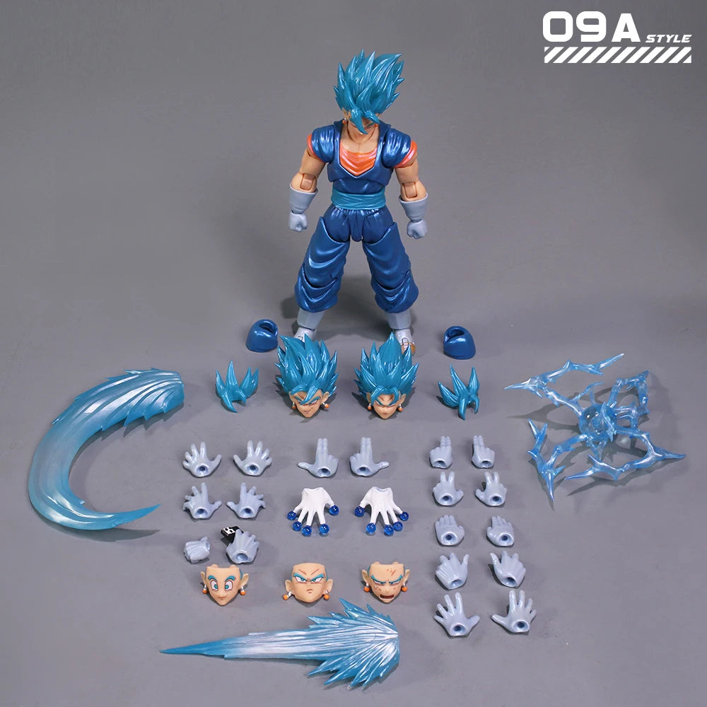 Original YGmw Studio OC Dragon Ball SHF Super Saiyan Fusion Warrior Vegito 07 Anime Action Figure Collectible Model Toy Gifts