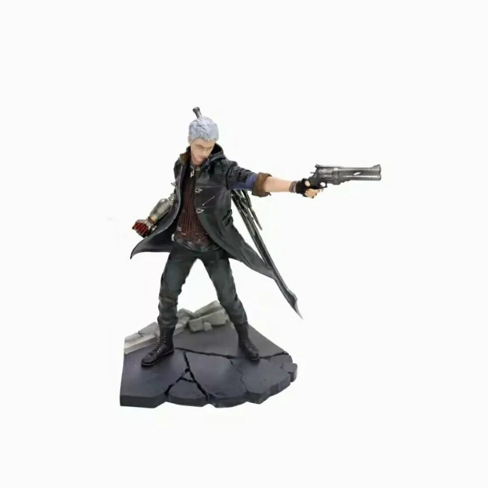 25cm Ghost Cry Figure Dante Nero The Order of The Sword Knight Action Game Peripheral PVC Figure Desktop Ornaments Gifts Toys