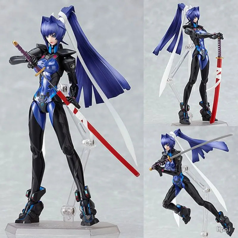 Max Factory Original Figma Muv-Luv Alternative Series Huang Wei Yi Anime Action Figure Model Toys Movable Model Gifts Fo Boys