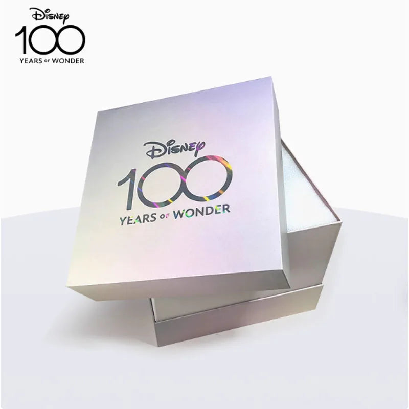Disney Original Garage Kit Mickey Mouse The 100th Anniversary Ornament of Walt and Mickey Anime Figures Toys for Boys Gift Model