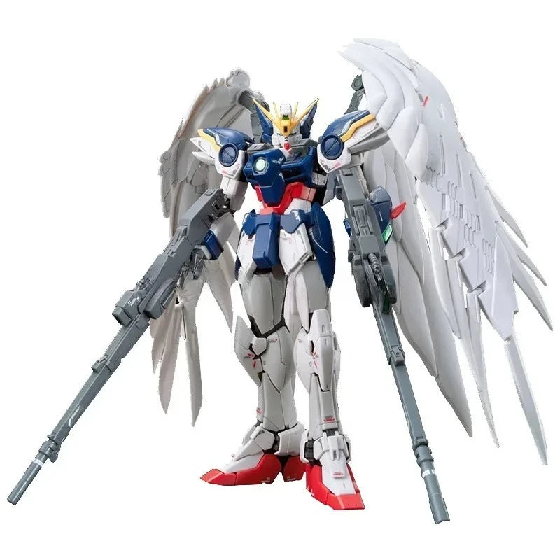 Bandai Gundam Modellbausatz Anime-Figur RG 17 1/144 Wing Gundam Zero EW Echte Gunpla Anime-Figur auf Lager
