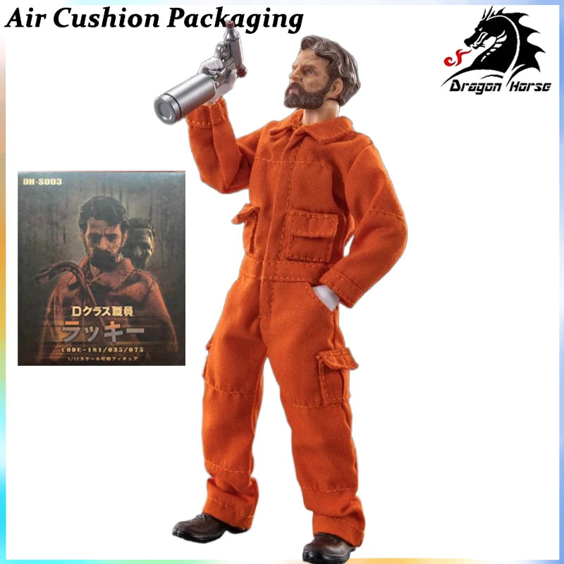 DRAGON HORSE Genuine SCP Mobile Task Force D-level Personnel Are Lucky Mole Red Right Biochemical Corps Action Figures Model Toy