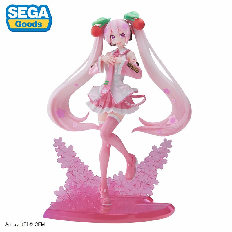 In Stock SEGA Luminasta Hatsune Miku Series Collection Doll PVC Anime Action Figures Hatsune Miku Model Ornament Toy