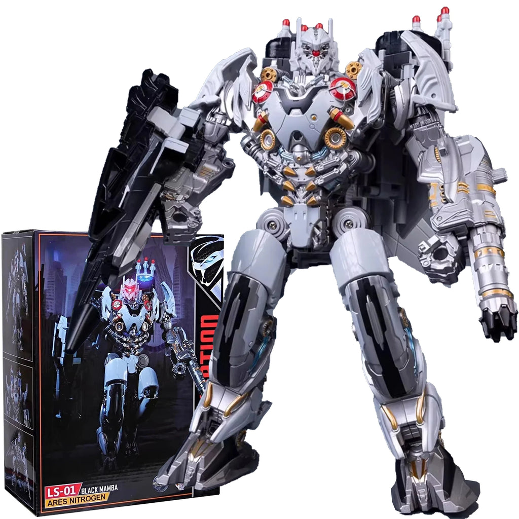 Transformation Robot Action Figure BMB LS01 Nitro Zeus F15 Fighter Jet Toy Collectible Children Gift