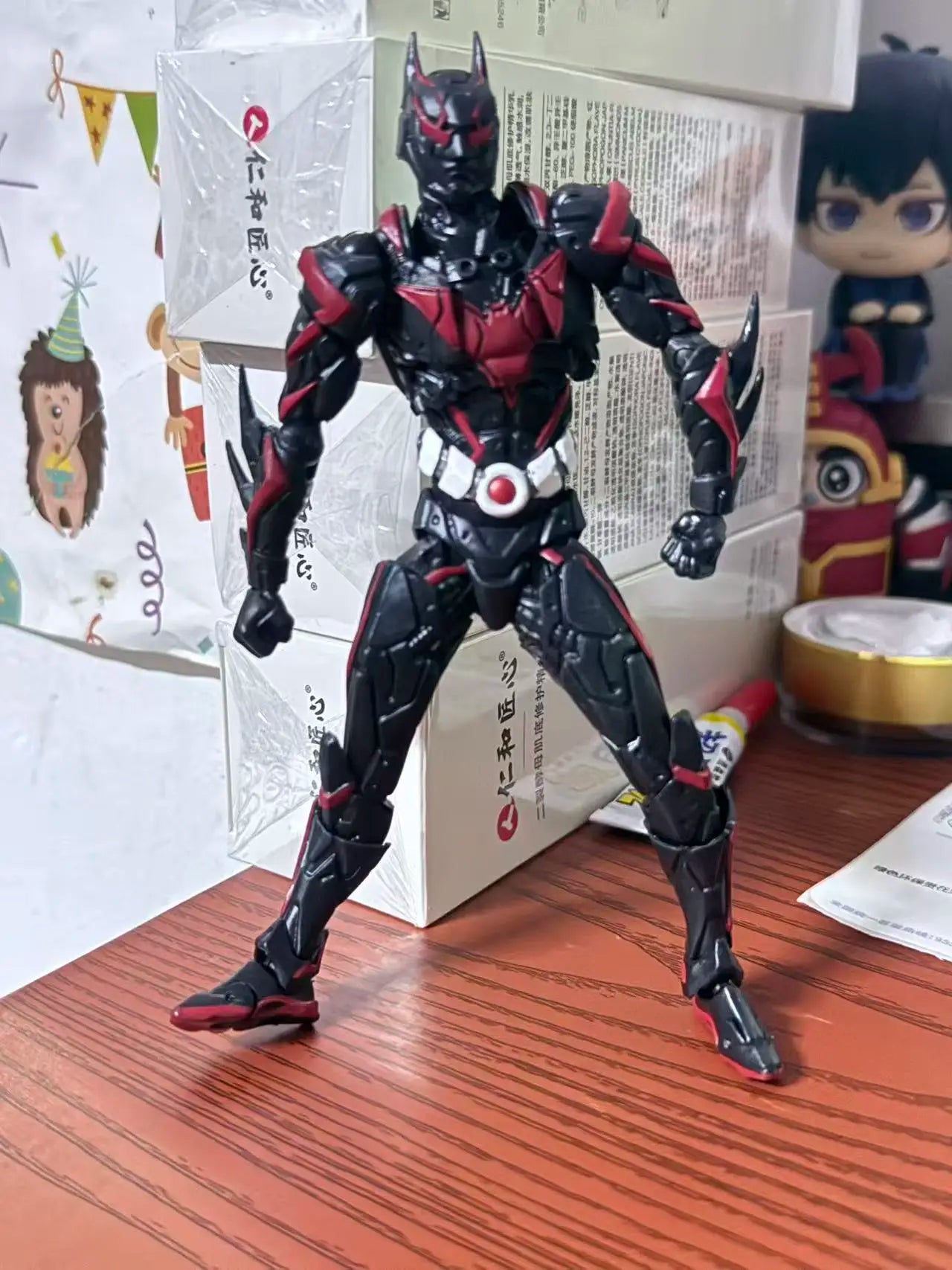 In Stock Kaiyodo Revoltech Yamaguchi Batman Beyond The Future Anime Action Figure Figurine Ko Joint Movable Model Statue Toys