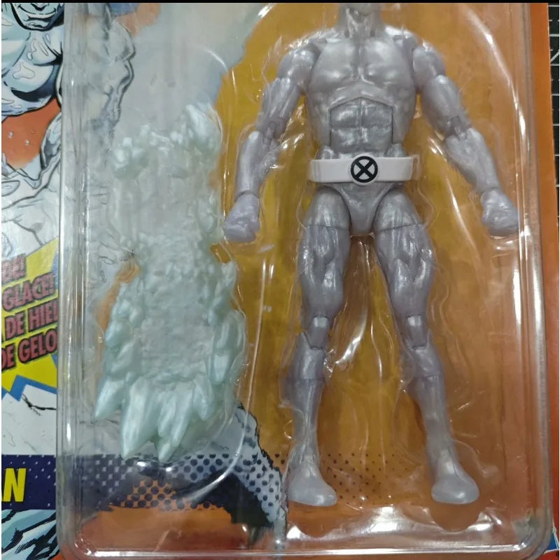 New Original Hasbro MARVEL ICEMAN Action Figure Model Toy Birthday Gift Collection