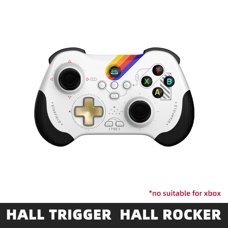 Wireless Mini Dual Hall Gamepad PC Game Controller for ROG Ally PC Steam Deck Switch OLED ROG AllyJoystick Gift