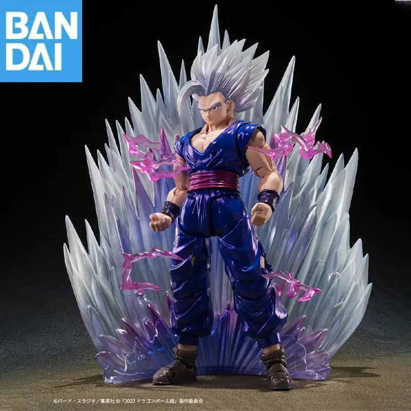 Genuine BANDAI 2025 CJ SDCC S.H.Figuarts Exclusive Edition Son Gohan BEAST Action Figure Model Original Collector Figurine Toy