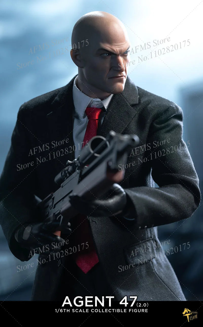 Master Team MTTOYS020 1/6 Scale Collectible Figure Hitman 47 Timothy Olyphant Full Set 12Inch Men Soldier Action Figure Model
