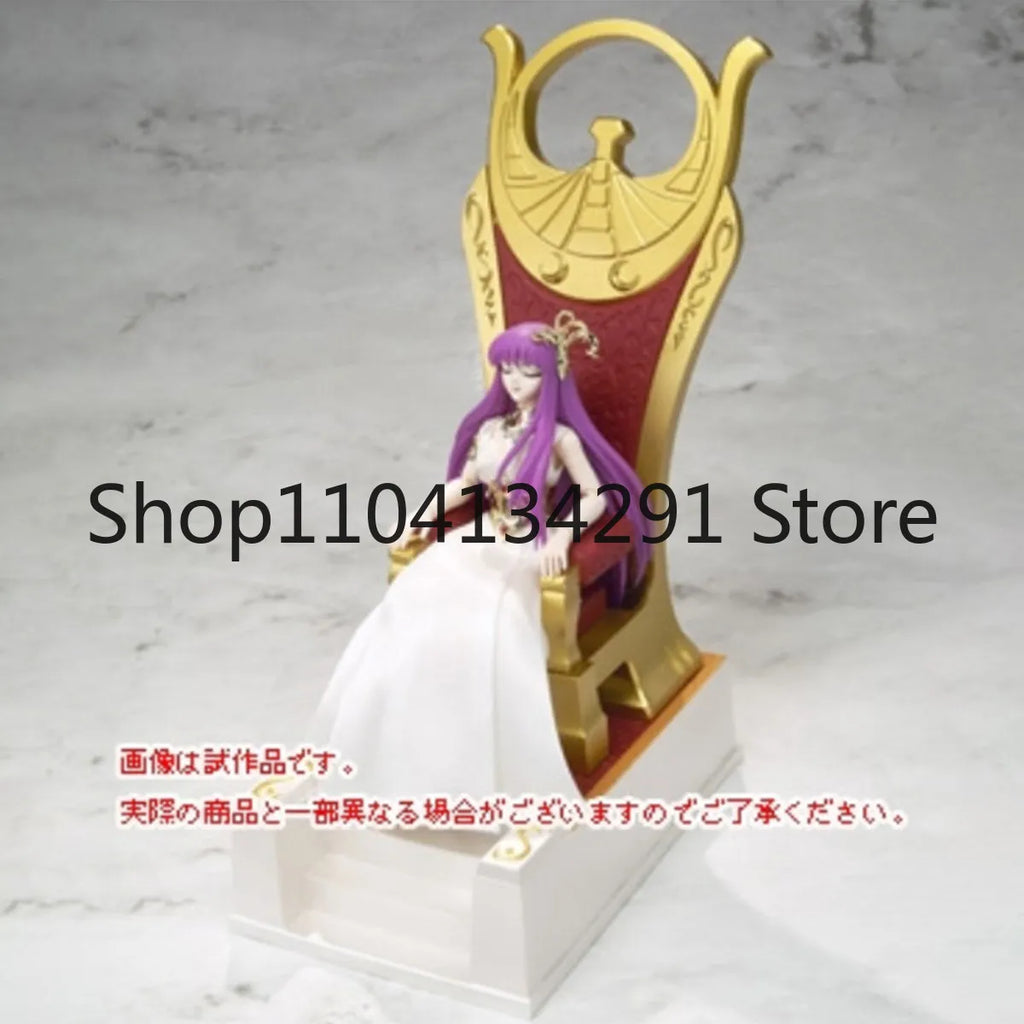 Original Bandai Saint Seiya Cloth Myth Limited Edition Athena Casual Wear Saori Kido Toy Model Collectible Birthday Gift