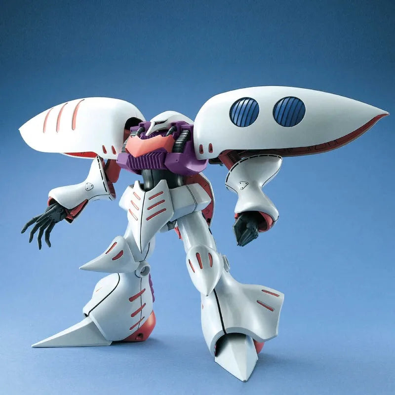 Fast Shipping Bandai Anime GUNDAM MG AMX-004 QUBELEY Original Model Toys Action Figure Collectible Ornaments Children Christmas