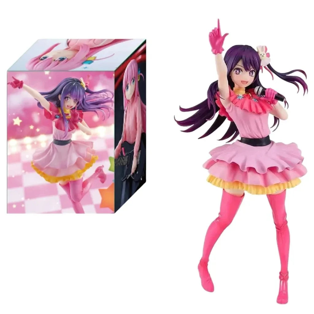 Anime Hoshino Ai Action Figure Cute Kawaii Girl Series Characters Collection Ornaments Desktop Display Gift