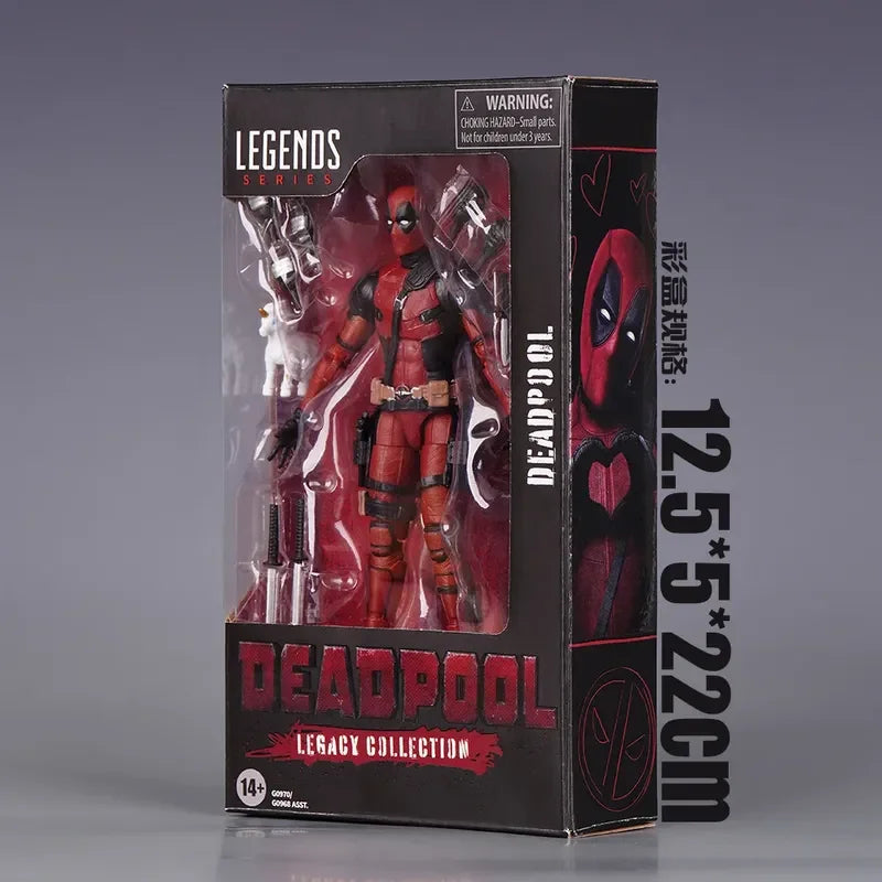 2025 Marvel Legends Deadpool Action Figure Hero Model Premium 6-Inch 15.5cm Poseable Toy With Articulated Joints Children Gifts