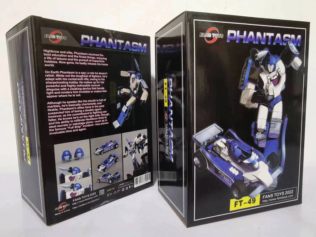 In Stock  NEW Transformation Original FansToys FT-49 FT49 Mirage PHANTASM Mp Ratio Action Figure Robot Toy with Box