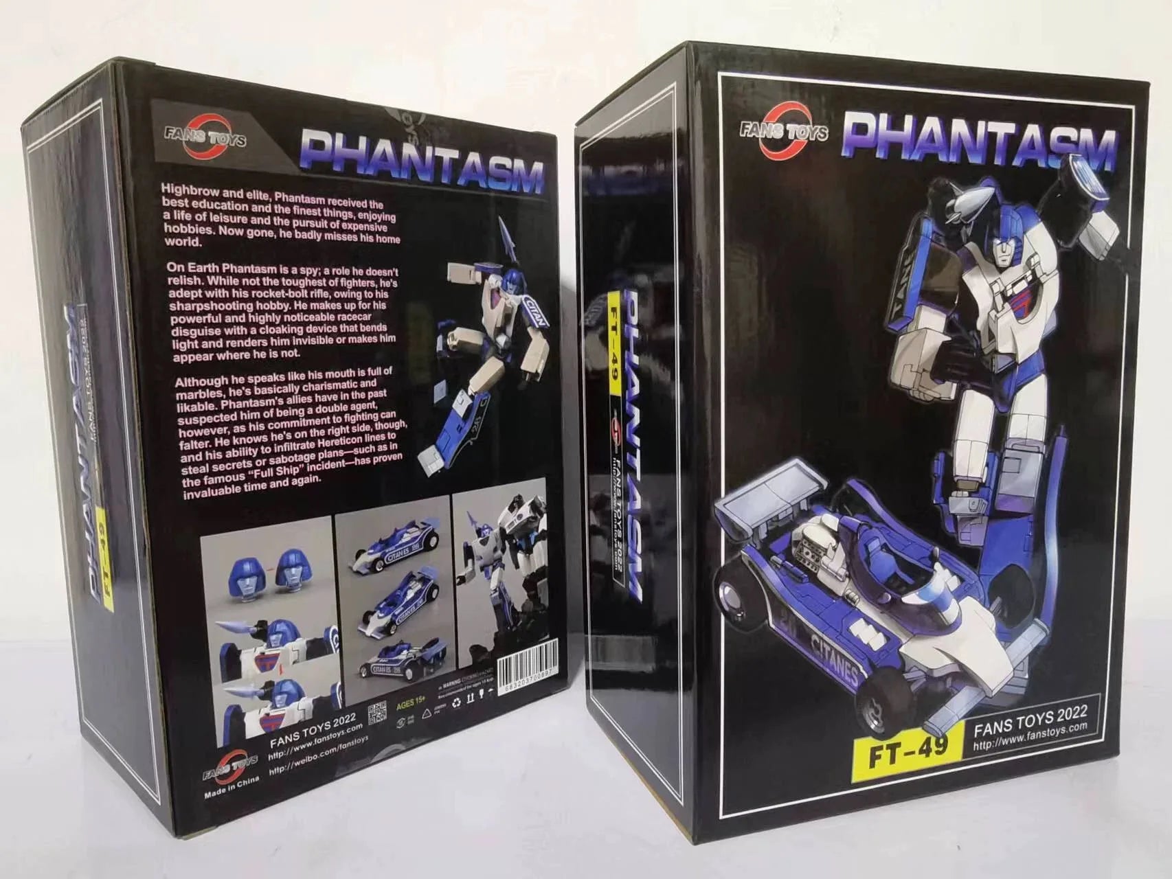 In Stock  NEW Transformation Original FansToys FT-49 FT49 Mirage PHANTASM Mp Ratio Action Figure Robot Toy with Box