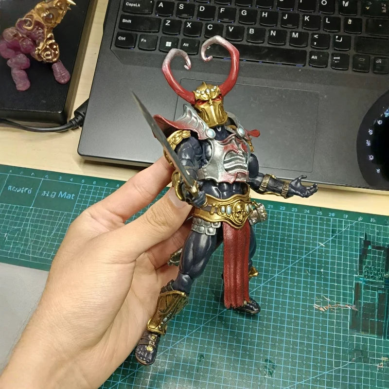 HS Studio 1/12 Scale Male Soldier Barbarian Savage Furnace 2 Waves Full Set Model 6 Inch Action Figure Collectible Toys Gifts