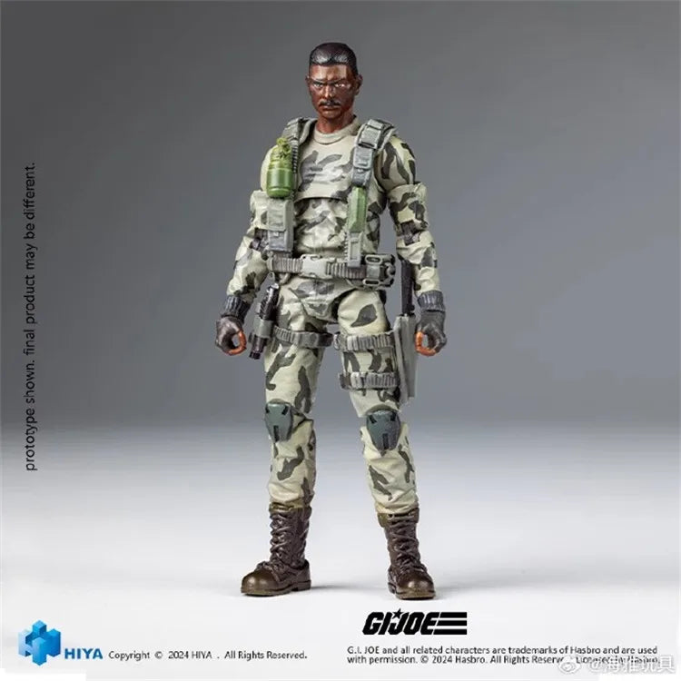 1/18 HIYA Action Figure Exquisite Mini Series G.I.Joe Stalker Anime Collection Model Toy