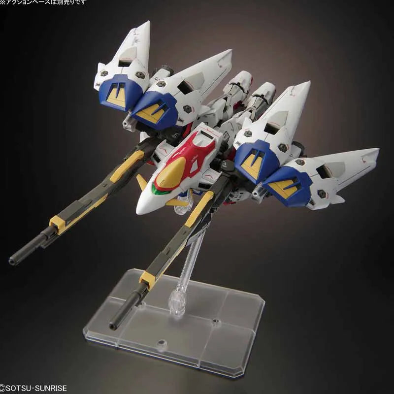 High quality Bandai GUNDAM RG 1/144 WING GUNDAM ZERO SHINING GUNDAM Anime Action Figure Assembly Model Toys Collectible Model
