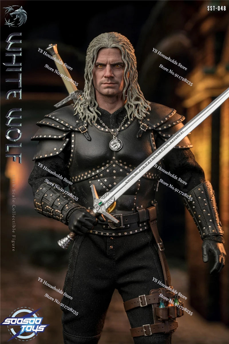 Soosootoys SST048 1/6 Geralt Henry Movable Action Figure Fiction Movie Wolf Wizard Delicate 12" Full Set Soldier Fans Collection