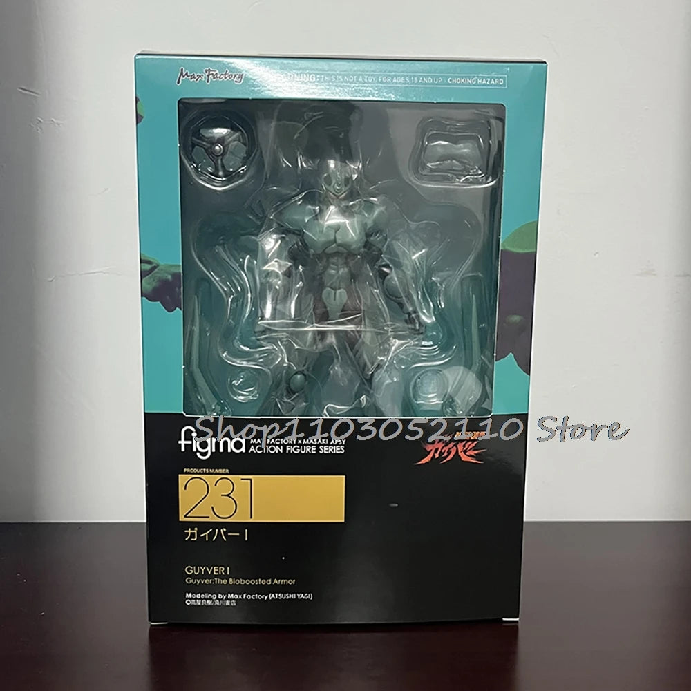 Anime Figma 600 Bio Booster Armor Guyver Figure 231 Guyver Toy Collection Action Figure Model Toy Doll Birthday Gifts