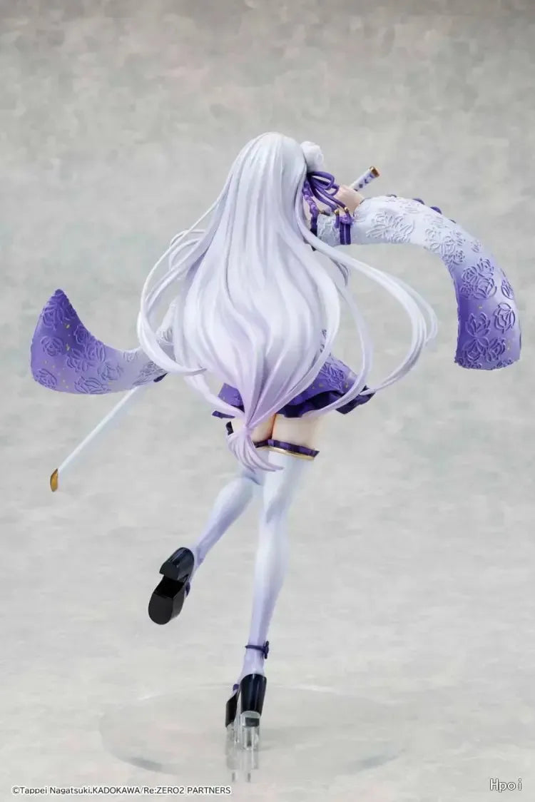 In Stock KADOKAWA KDcolle Re ZERO Starting Life In Another World Emilia Combat Clothing 1/7 Scale Figure Player Model Collection