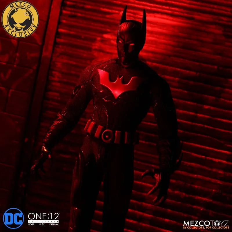 Mezco Original 1/12 Finished Product Movable Exquisite Figurine Series Batman Beyond Anime Toys Model Festival Gift for Boys