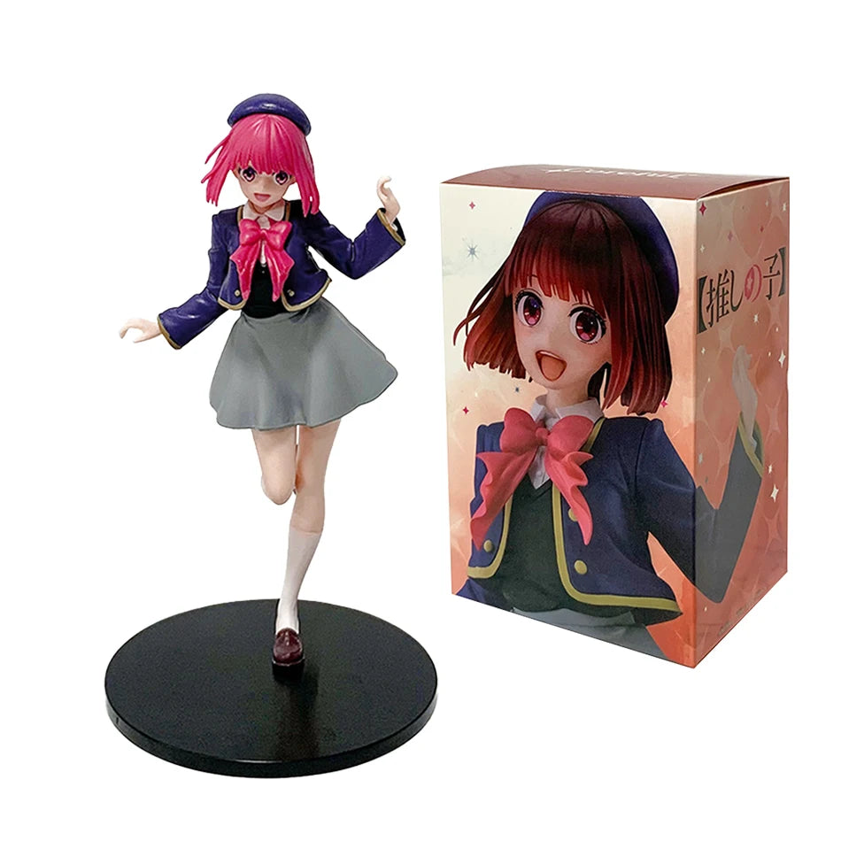 19cm Anime Oshi No Ko Figures Hoshino Ai Figures Hoshino Ruby/Rubii Arima Kana PVC Models Collection Ornaments Toys Gifts