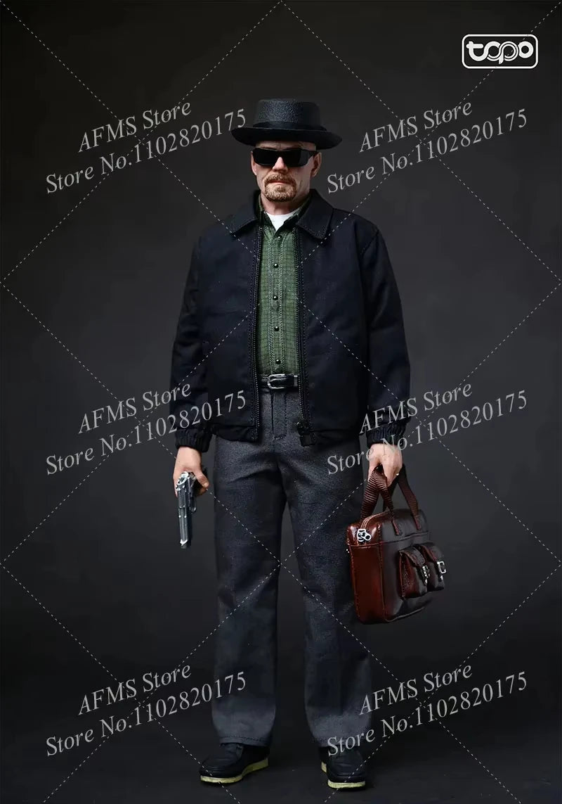 TOPO STUDIO TP016 1/6 Scale Collectible Figure Breaking Bad Walter White 12Inch Men Soldier Action Figure Model Dolls