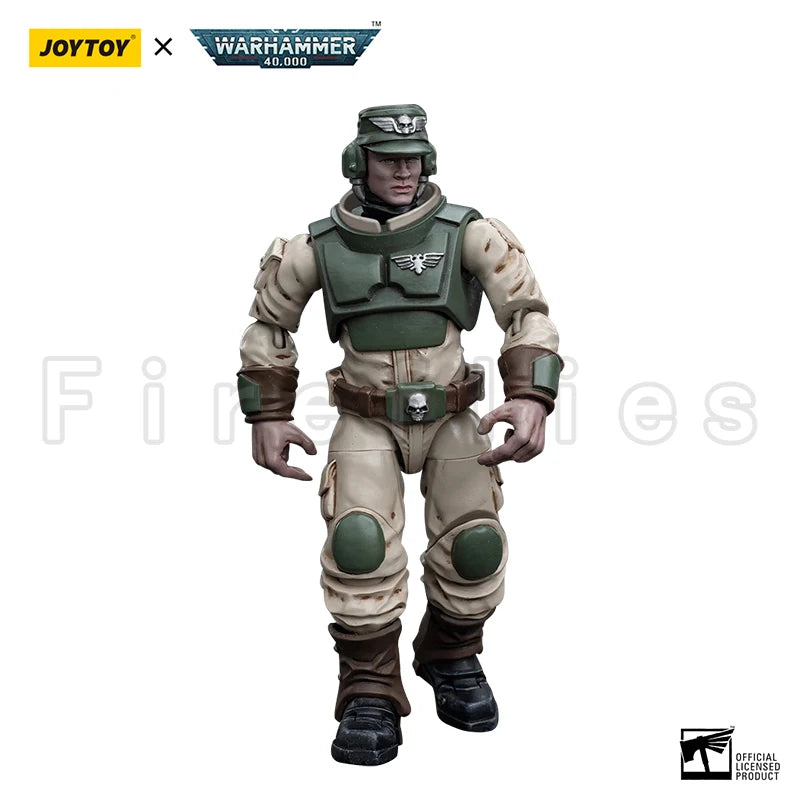 1/18 JOYTOY Action Figure 40K Astra Militarum Cadian Armoured Sentinel Anime Toy