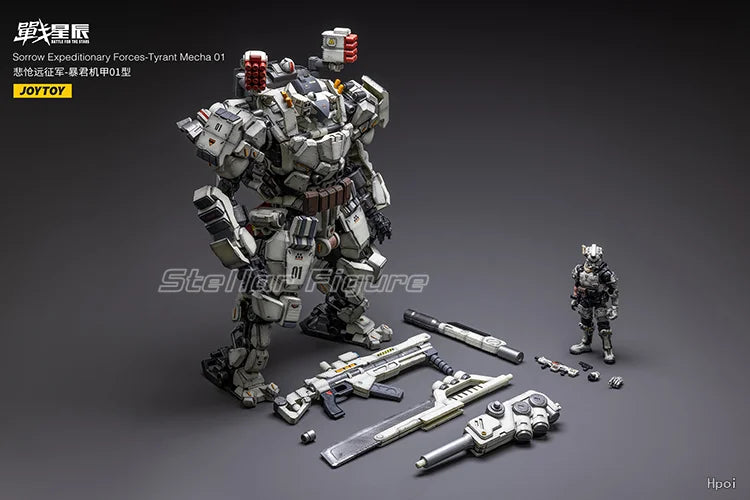 【SF】JOYTOY 1/18 Action Figure Sorrow Expeditionary Forces Tyrant Mecha 01 Model Toys Gifts Collection Ornaments
