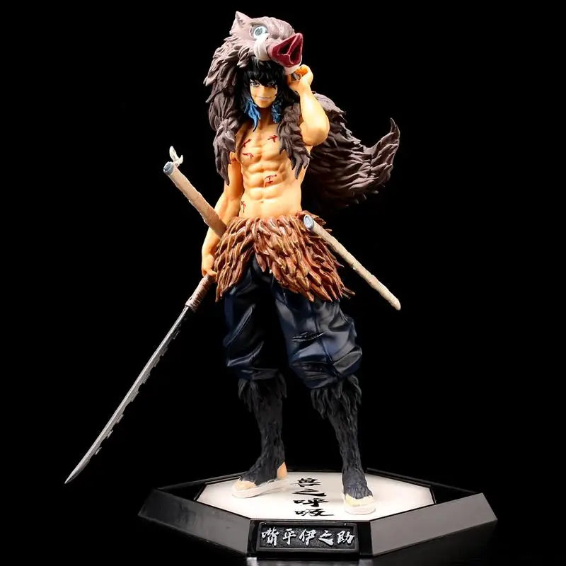 Anime Demon Slayer Akaza Figures Rengoku Kyoujurou Kokushibo Action Figure PVC Figurine Model Ornament Collectible Table Crafts