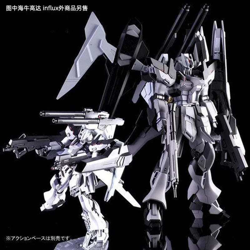 Bandai Genuine Gundam Model Kit Anime Figure HGBF 1/144 Hi V Influx Collection Gunpla Anime Action Figure Toys for Children