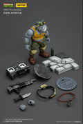 【SF】JOYTOY 1/18 Action Figure TMNT-Rocksteady Model Toys Gifts Collection Ornaments