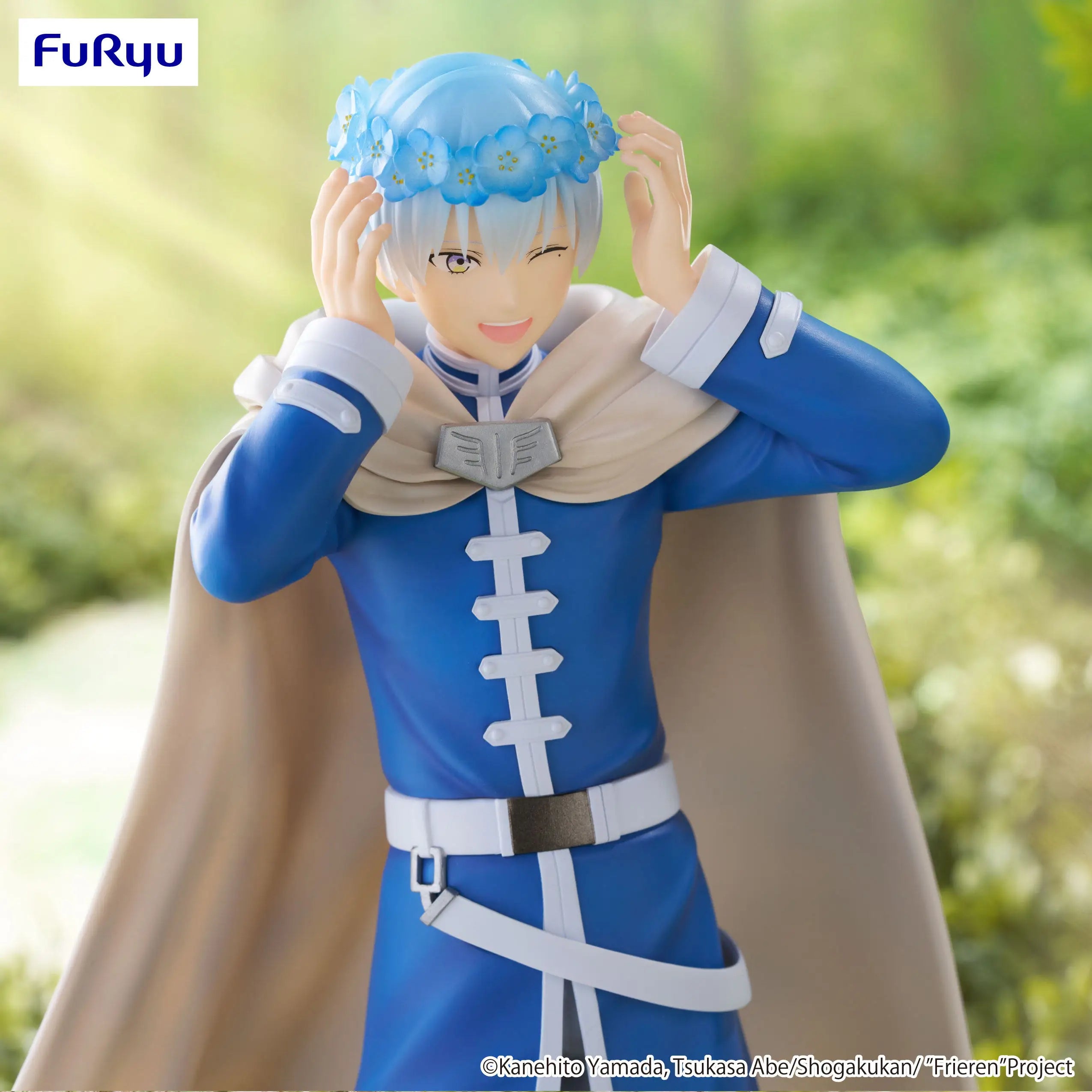 In Stock FuRyu Trio-Try-iT Himmel Garland Desktop Cute Doll Anime Action Figure Toy Gift Model Collection