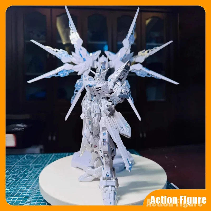 Changlong 7701 Mgex 1/100 Zgmf-X20a Strike Freedom Twilight Coating Assembly Model Kits Action Figure Robot Collect Toys Gifts