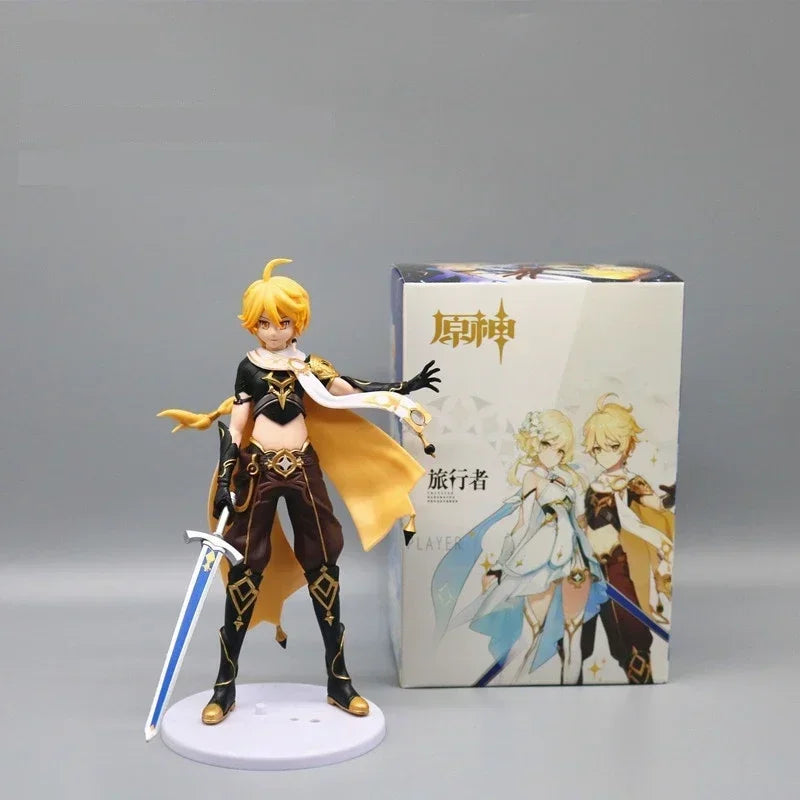1pcs Genshin Impact 7 Styles Anime Figure Creative Cute Creative Cute Game Pvc Doll Collection Model Decoration Gifts