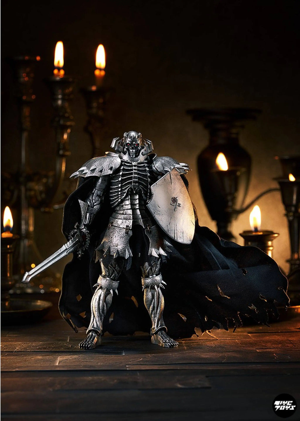 In Stock MAX FACTORY Figma Berserk Skull Knight Action Figure Anime Model Trendy Toys Desktop Doll Collectibles