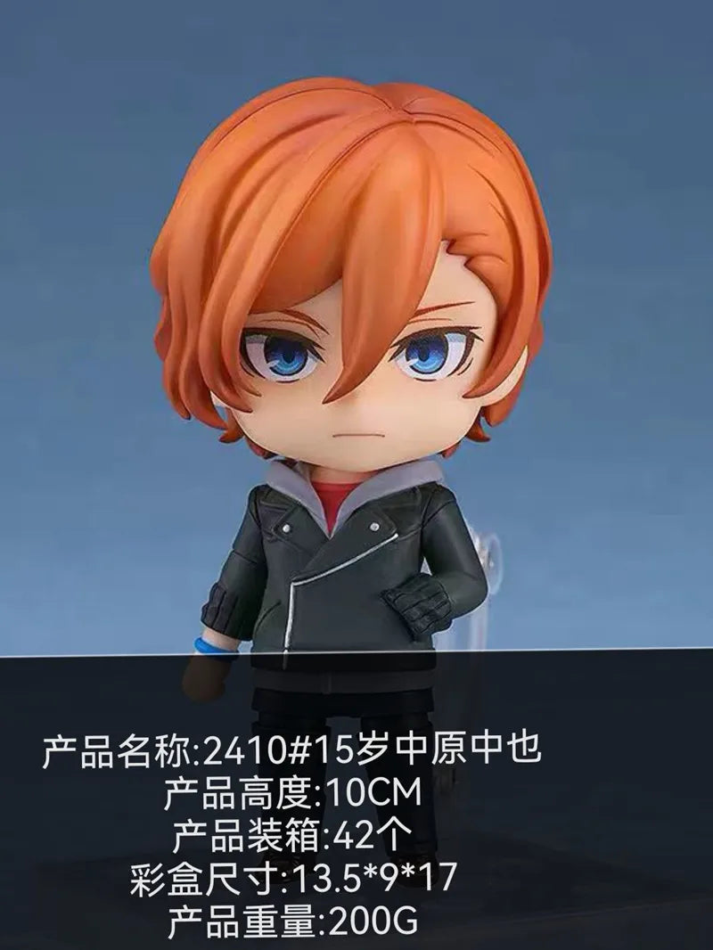 Nendoroid Bungo Stray Dogs Osamu Dazai Chuya Nakahara 15 Years Old Q Style Anime Action Figure Desktop De
