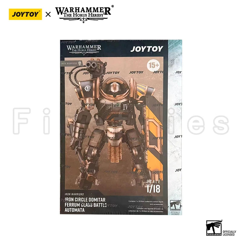 1/18 JOYTOY Action Figure The Horus Heresy Iron Warriors Iron Circle Domitar-Ferrum Class Battle-Automata