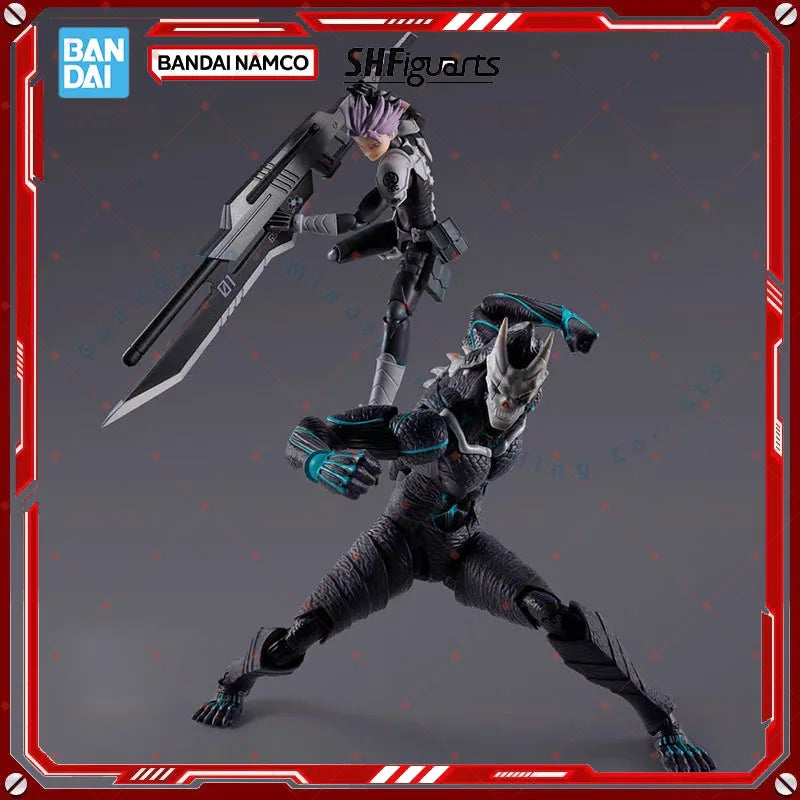In Stock Genuine Bandai Kaiju No 8 Model Kit SHF Gen Narumi Anime Action Figure Collection Finished Model Boy Toys Birthday Gift