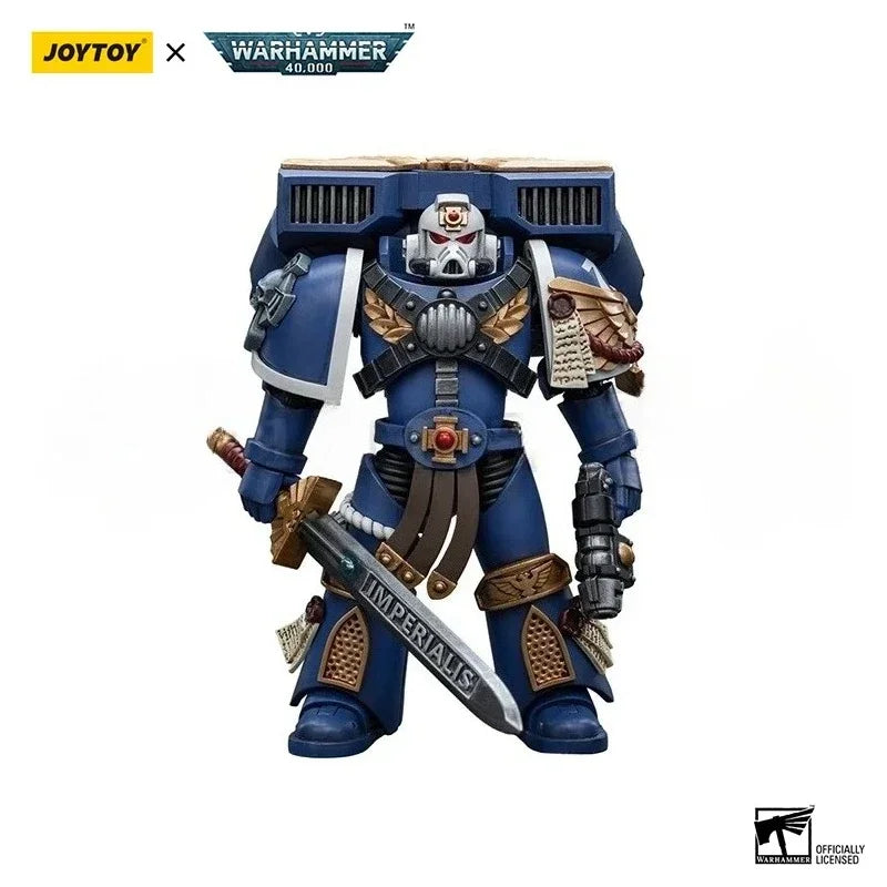 In Stock JOYTOY 1/18 Action Figure 40K Ultra Vanguard Veteran Anime Military Model Toys