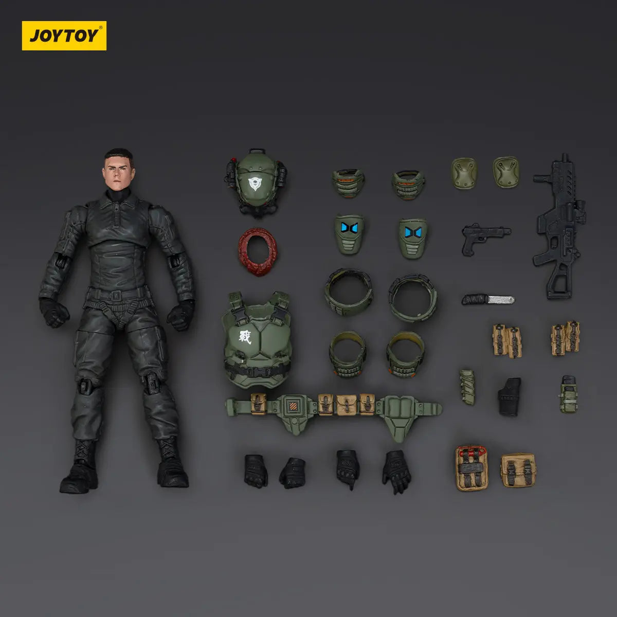 JOYTOY Dark Source Stellar Scar Assault Team Titanite Action Figure Doll Model Gift Decoration Collection