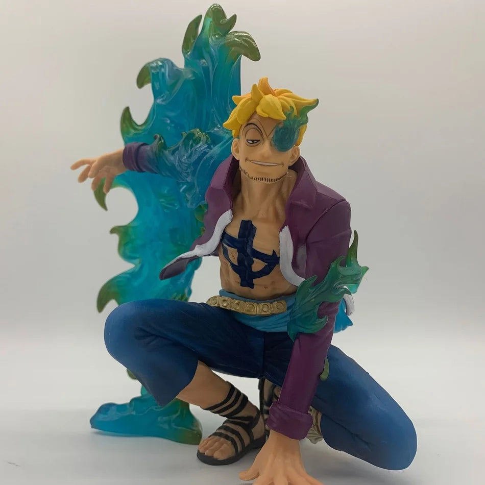 One Piece Figures Immortal Birds Marco Action Figurine PVC Gk 20CM Statue Doll Room Decoration Anime Collection Model Toys Gifts